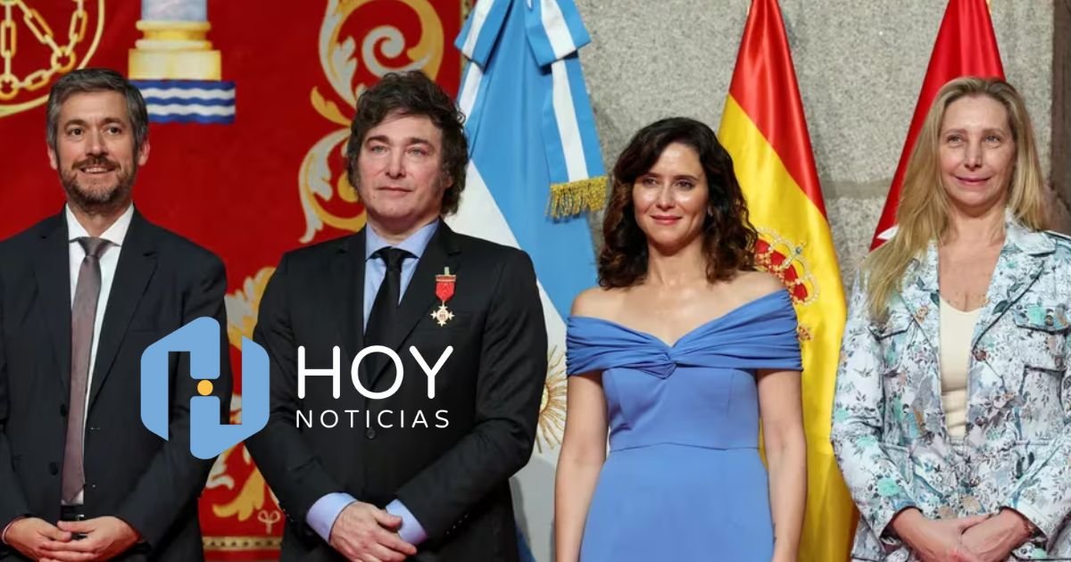 Javier Milei recibe la Medalla Hayek en Hamburgo Javier Milei recibe la Medalla Hayek en Hamburgo